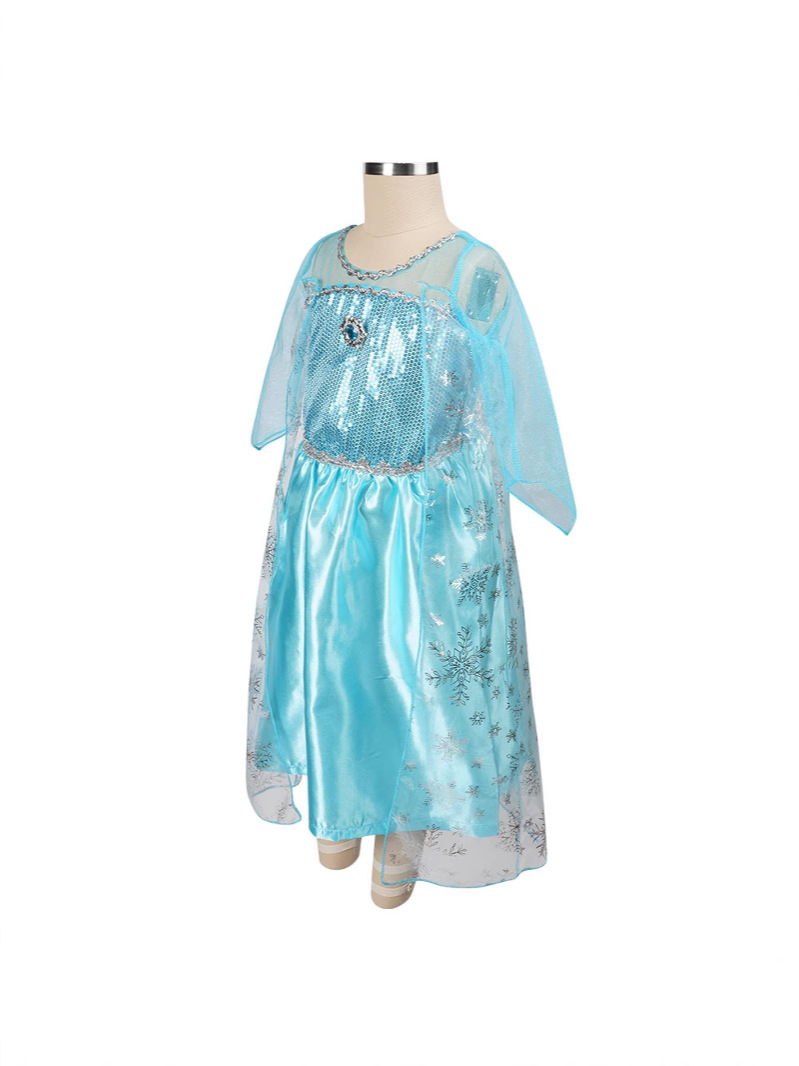 Girls Long Sleeve Halloween Princess Costume Dress | Maxi 4