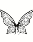 Girls Magical Halloween Fairy Costume Set | Wings Wand Ears 8