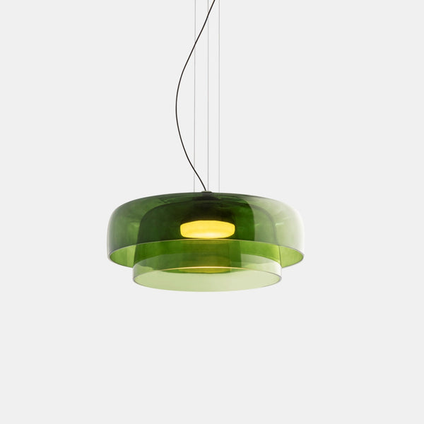 GlacialGlow - Nordic Glass Pendant Lamp 0