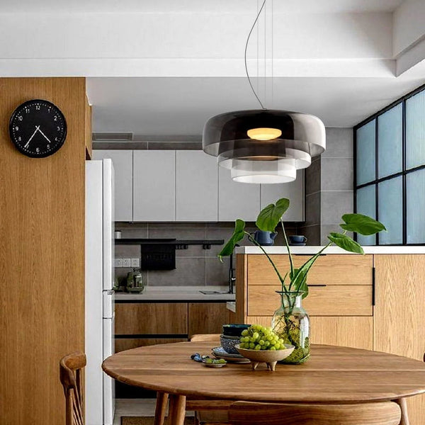 GlacialGlow - Nordic Glass Pendant Lamp 2