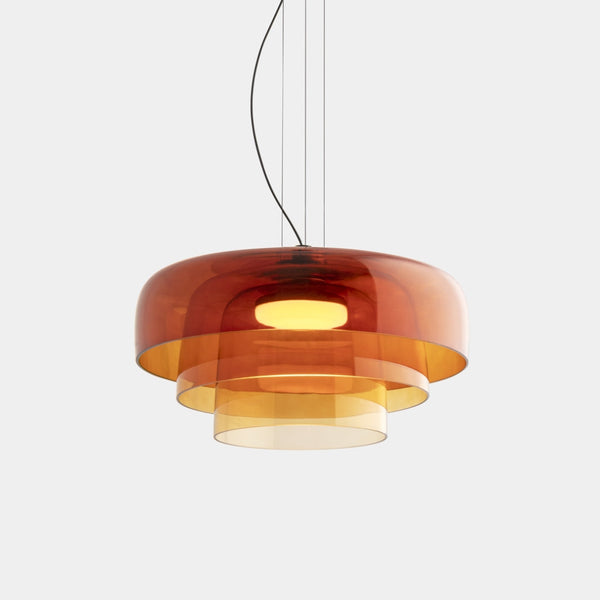 GlacialGlow - Nordic Glass Pendant Lamp 3