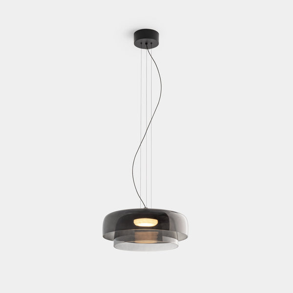 GlacialGlow - Nordic Glass Pendant Lamp 7