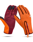 GlaciusGrip | Stylish Warm Waterproof Touchscreen Winter Gloves 6