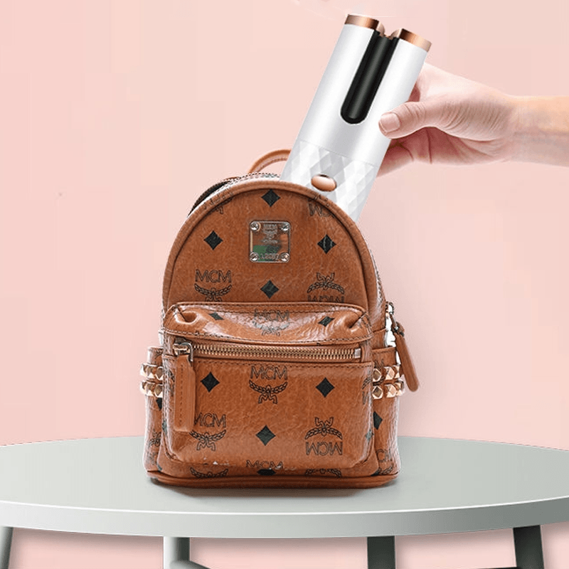 GlamWhirl | Wireless Auto Curling Iron for Smooth, Bouncy Salon Waves 2