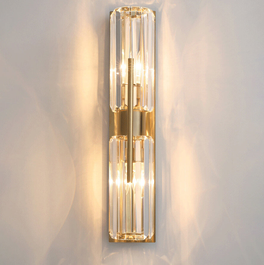 GlamourGlow – Refined Crystal Wall Light 2