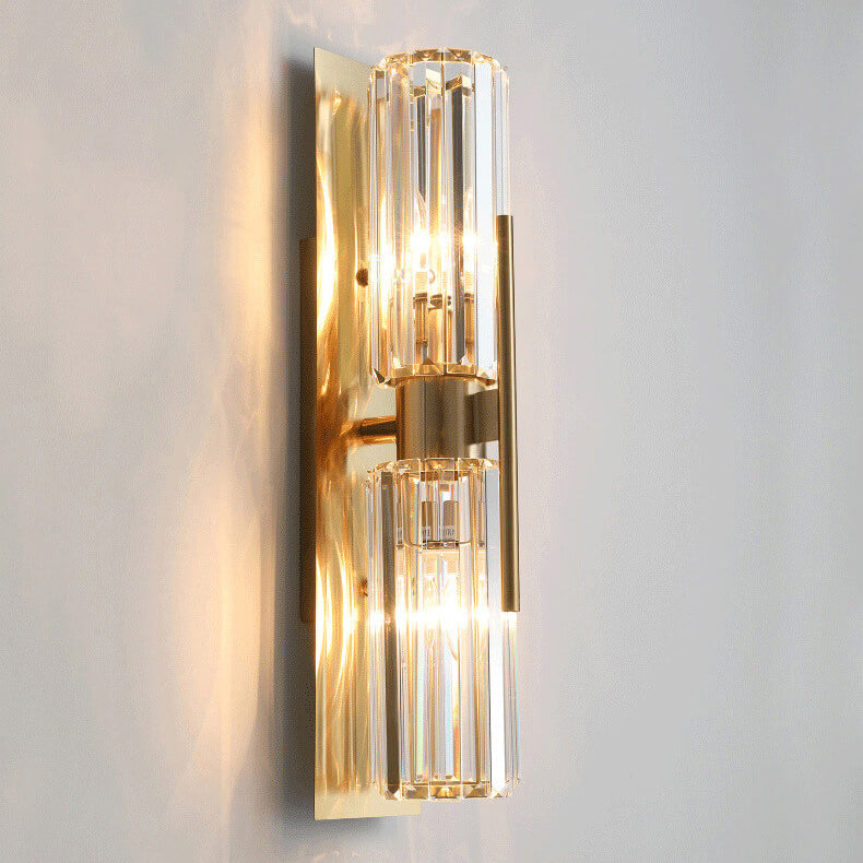 GlamourGlow – Refined Crystal Wall Light 4