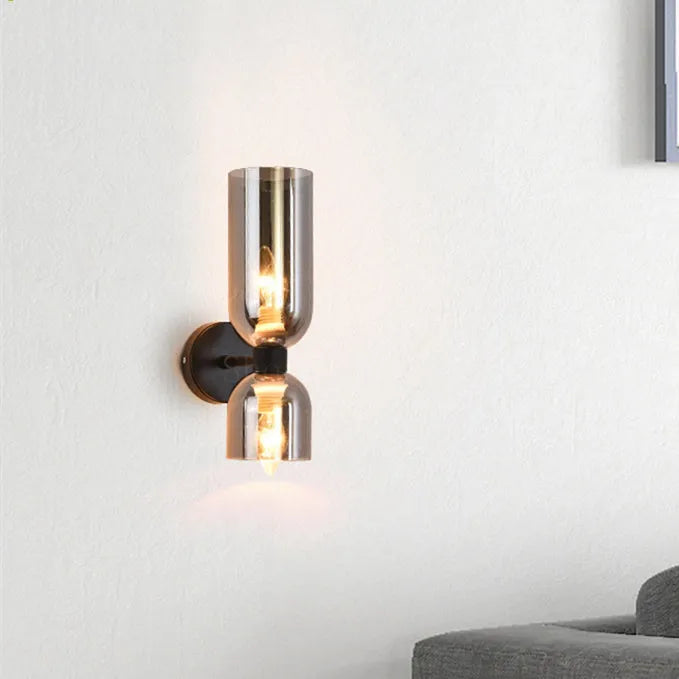 GlassAura – Dual-Layer Wall Lamp 2