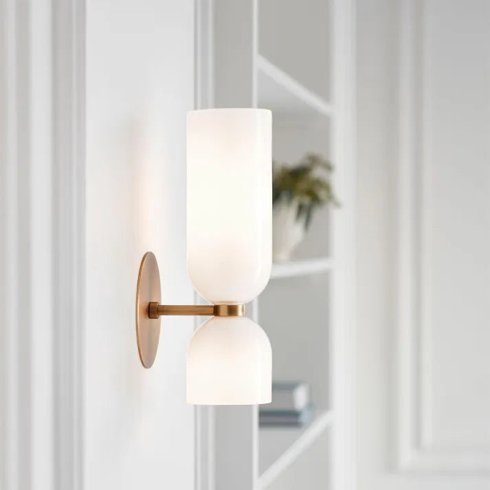 GlassAura – Dual-Layer Wall Lamp 5