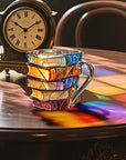 Glass Coffee Mug Book Spine Design 4