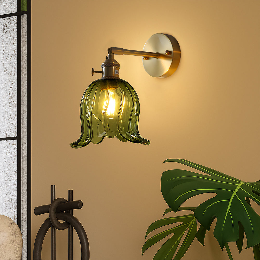 Glassora | Modern Minimalist Flower Wall Lamp 1
