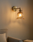 Glassora | Modern Minimalist Flower Wall Lamp 2