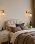 Glassora | Modern Minimalist Flower Wall Lamp 3