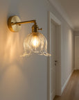 Glassora | Modern Minimalist Flower Wall Lamp 4