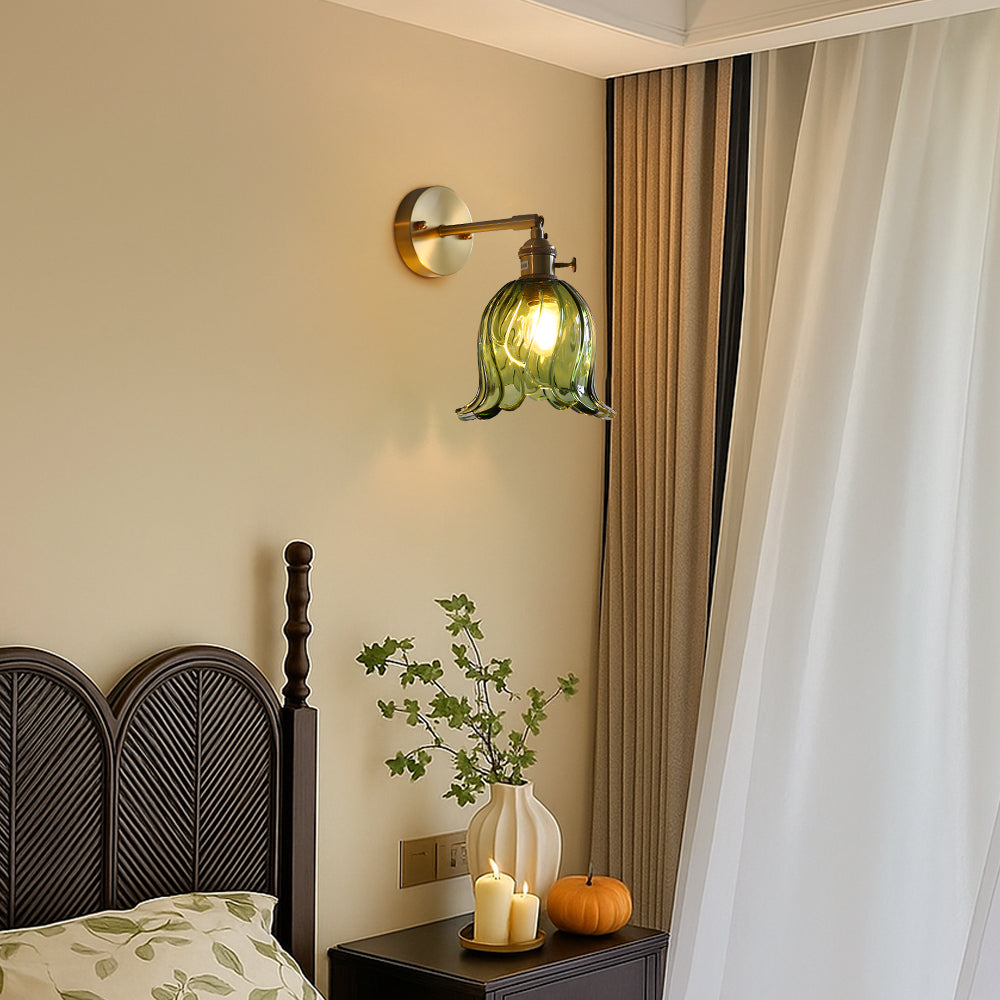 Glassora | Modern Minimalist Flower Wall Lamp 5