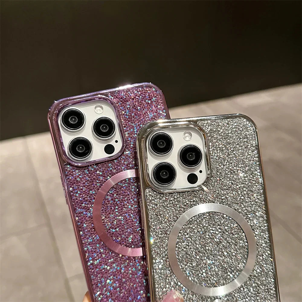 GlimmerGuard | Stylish Sparkling Magnetic iPhone Case 1