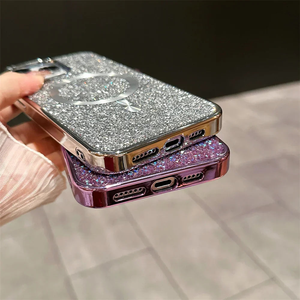 GlimmerGuard | Stylish Sparkling Magnetic iPhone Case 3