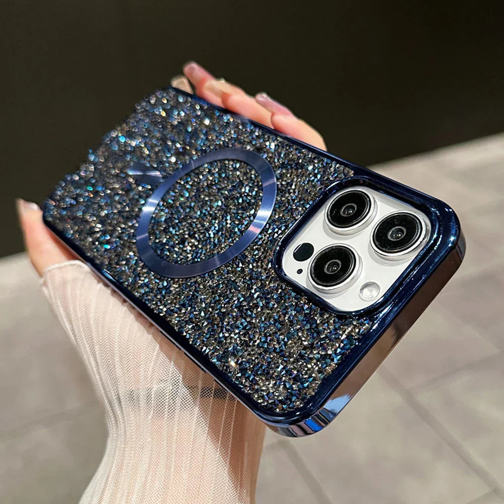 GlimmerGuard | Stylish Sparkling Magnetic iPhone Case 4
