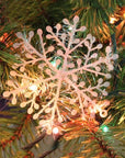 Glimmer Garlands | Glitter Snowflake Decorations 2