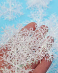 Glimmer Garlands | Glitter Snowflake Decorations 5