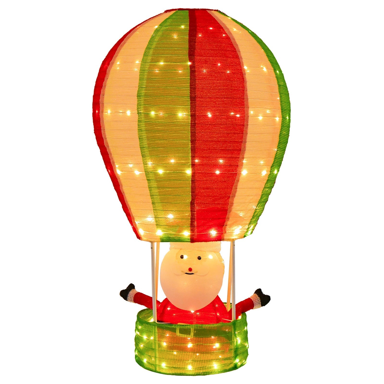 GlowBalloon – Pop-up Christmas Decoration with LED Santa Display 0