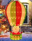 GlowBalloon – Pop-up Christmas Decoration with LED Santa Display 1