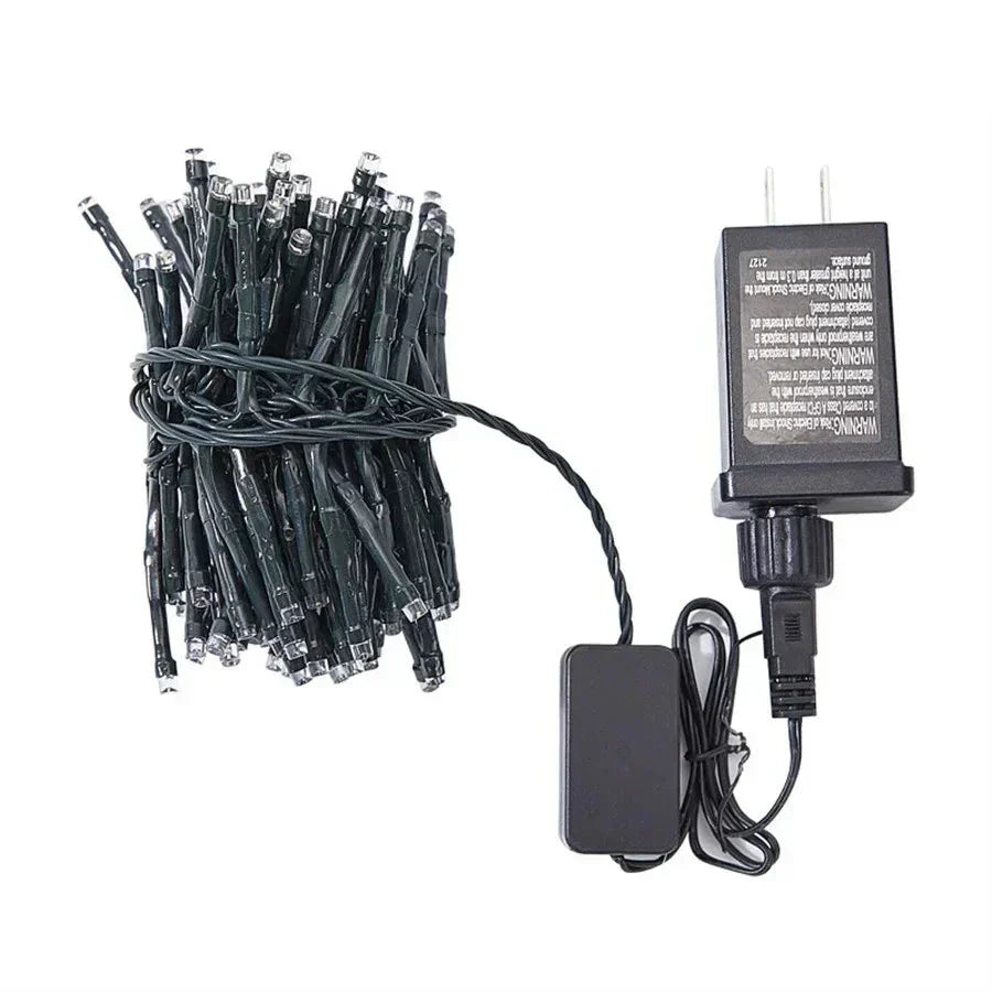 GlowCascade – Hanging LED Light Strings for Garden & Party 4