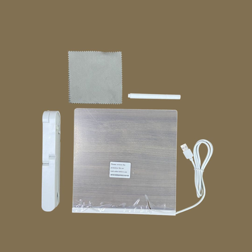 GlowCraft | Kids LED Drawing Board – Creative Christmas Ornament Toy 4