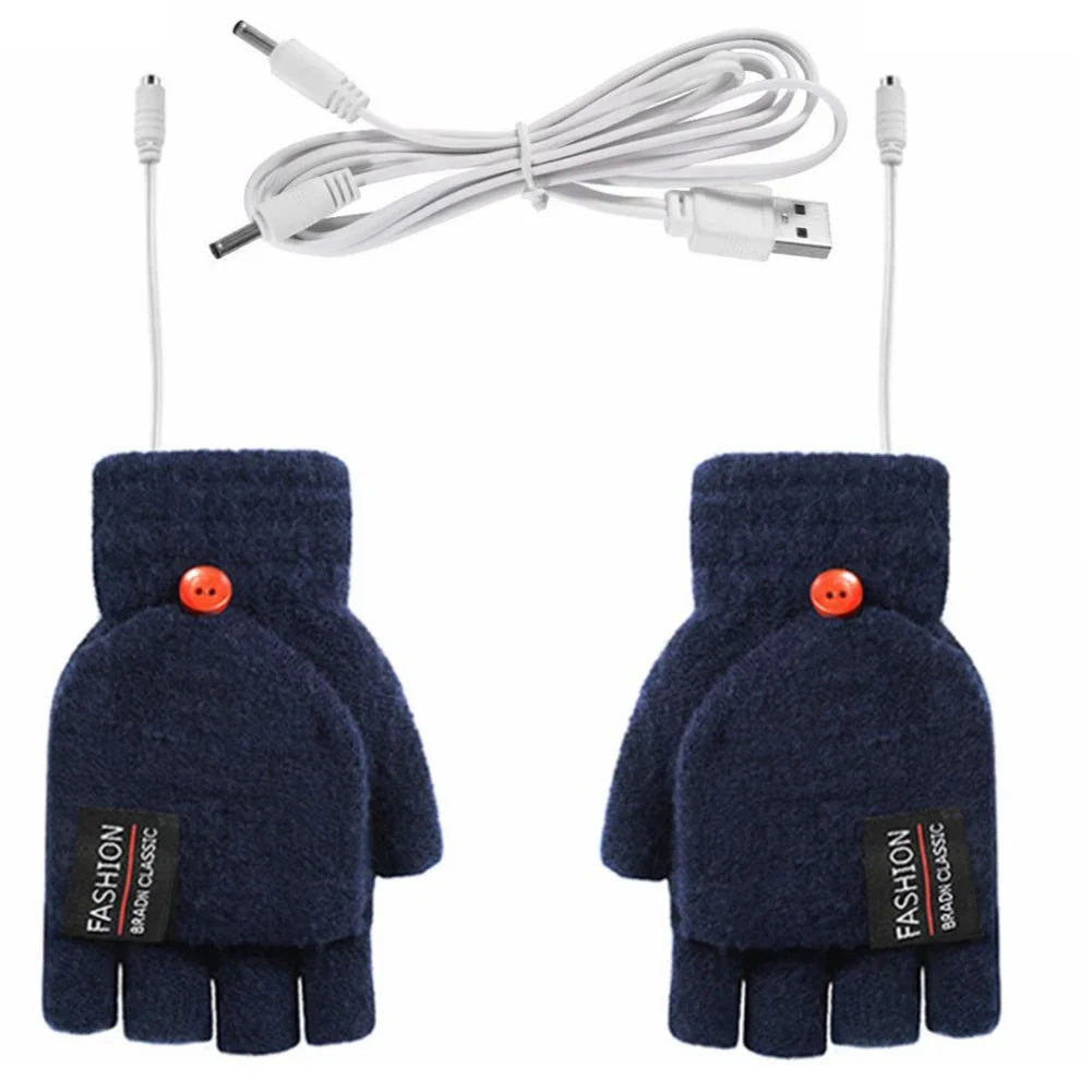 GlowTouch | USB Rechargeable Heated Gloves for Winter Warmth 0