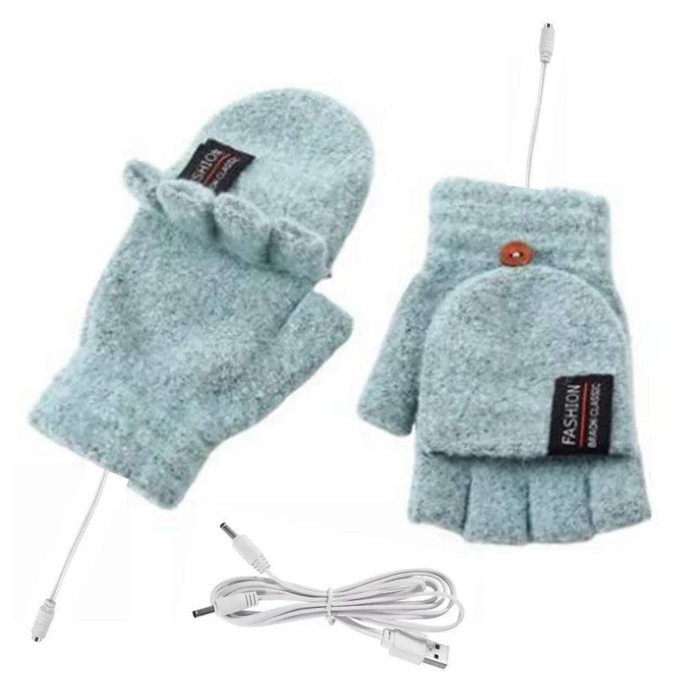 GlowTouch | USB Rechargeable Heated Gloves for Winter Warmth 1