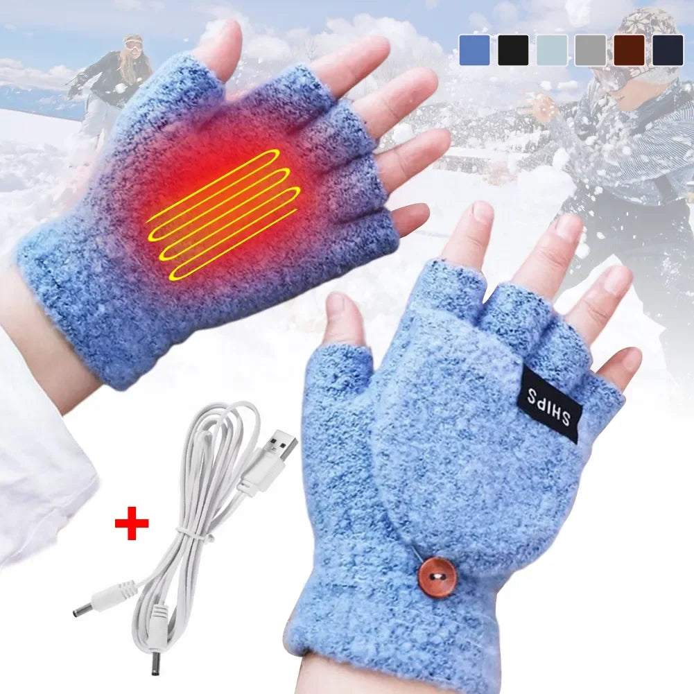 GlowTouch | USB Rechargeable Heated Gloves for Winter Warmth 5