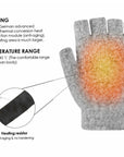 GlowTouch | USB Rechargeable Heated Gloves for Winter Warmth 7