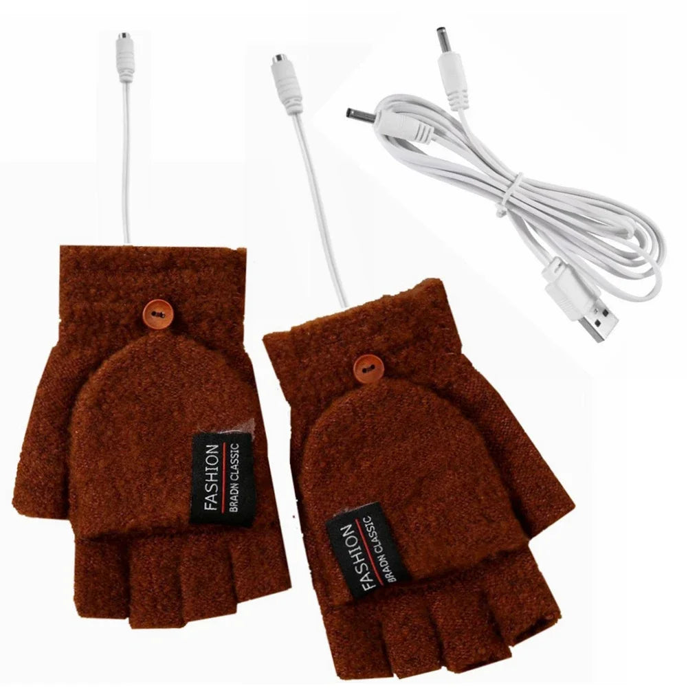GlowTouch | USB Rechargeable Heated Gloves for Winter Warmth 9
