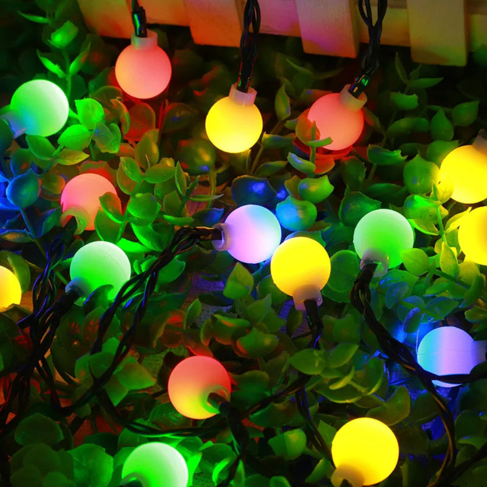 GlowTrail | Solar-Powered Waterproof Outdoor Fairy String Lights for Gardens 8