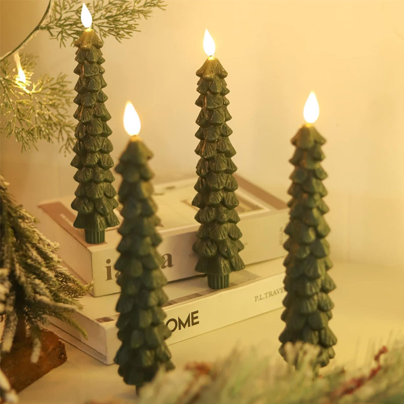 GlowTree – Decorative LED Christmas tree candles with timer function 6