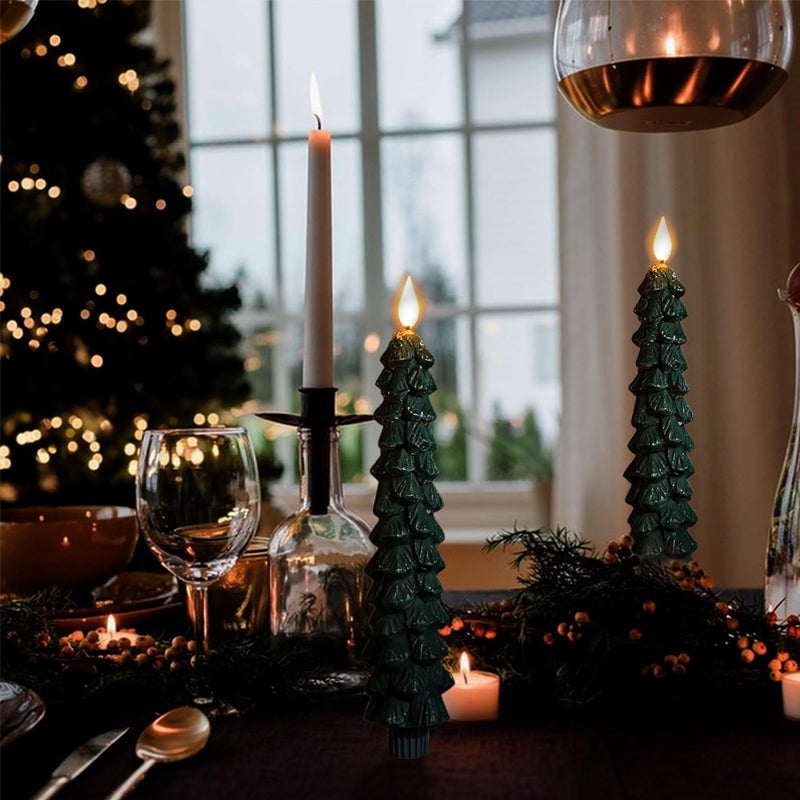 GlowTree – Decorative LED Christmas tree candles with timer function 7