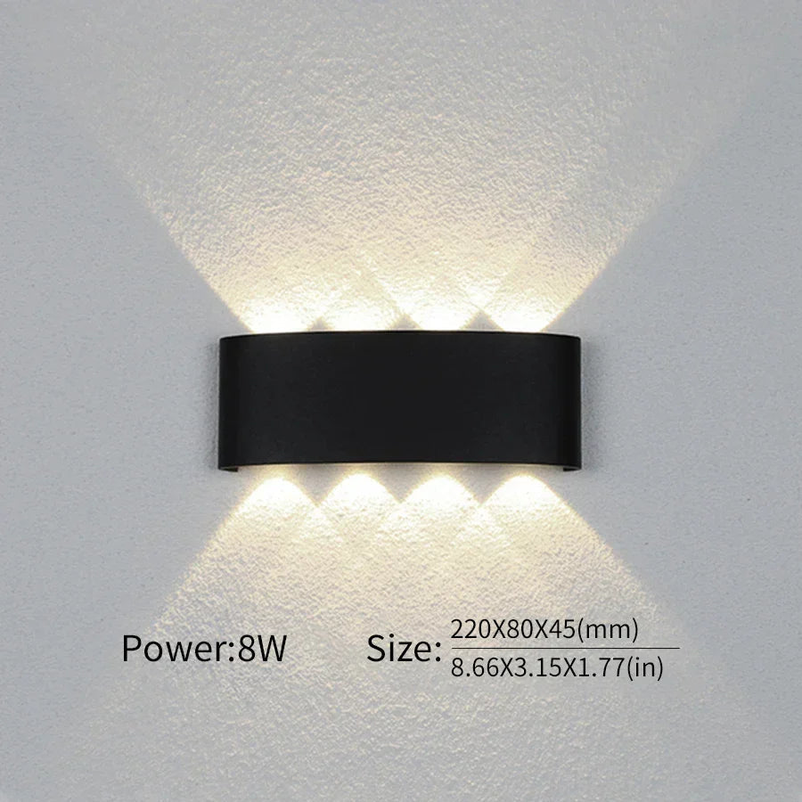 GlowVera | Sleek Versatile LED Wall Light for Indoor and Outdoor Use 11