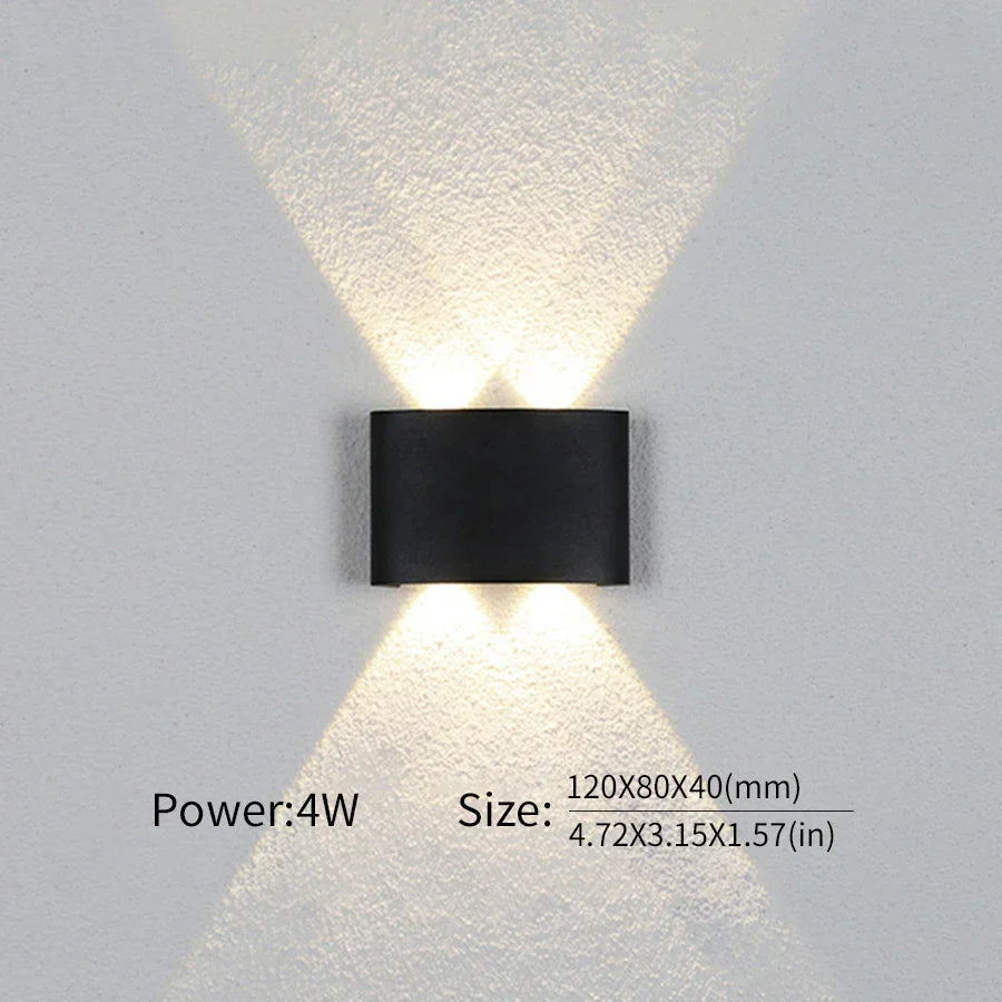 GlowVera | Sleek Versatile LED Wall Light for Indoor and Outdoor Use 6