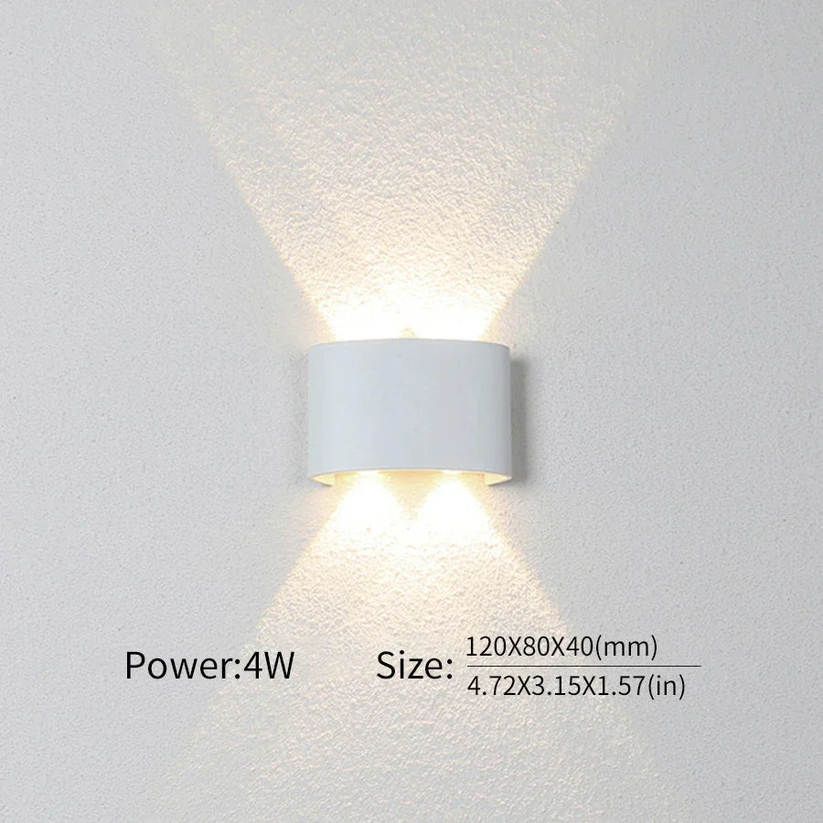 GlowVera | Sleek Versatile LED Wall Light for Indoor and Outdoor Use 7