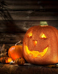 Glowing Light-Up Jack O'Lantern Halloween Decoration | Battery Operated 0