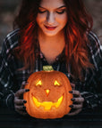 Glowing Light-Up Jack O'Lantern Halloween Decoration | Battery Operated 1