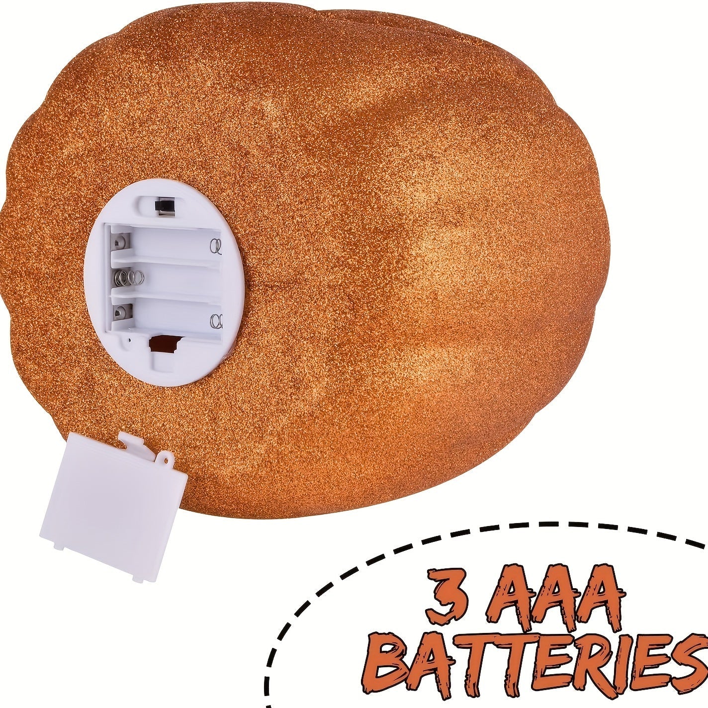 Glowing Light-Up Jack O'Lantern Halloween Decoration | Battery Operated 4