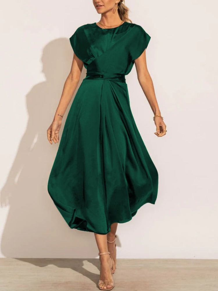 GracePurr - Elegant Midi Evening Dress 2