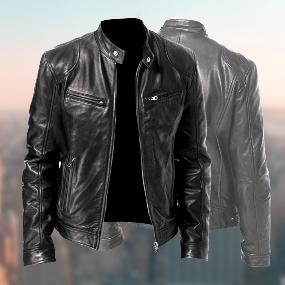 Grayson | Premium Durable Men's Leather Jacket with Modern Fit 1