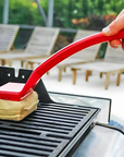 Grill Steam Cleaner Long Handle Brush 0