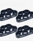 GripForce | Set of 4 Finger Trainers for Advanced Hand and Forearm Exercise 0