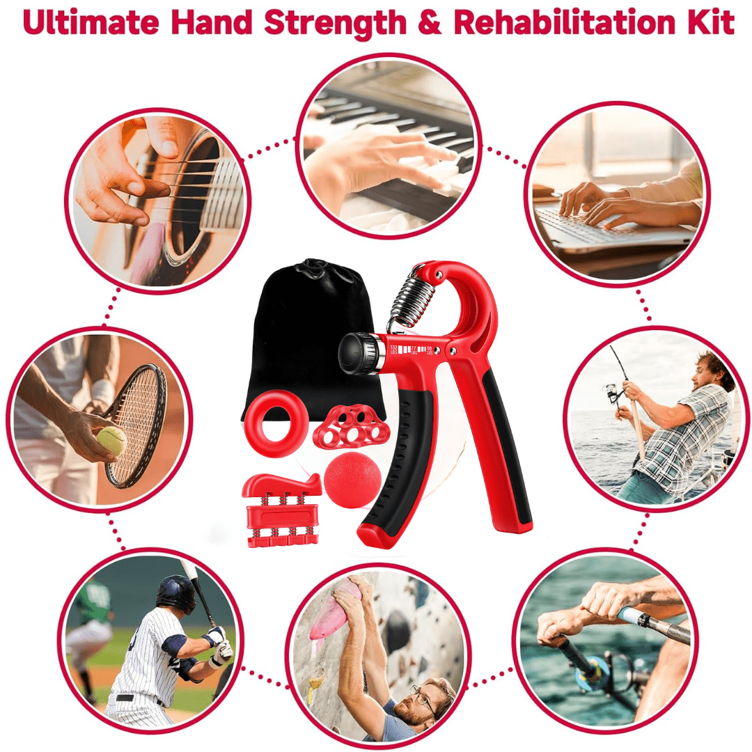 GripMaster | Adjustable Hand Strengthener for Enhanced Grip &amp; Forearm Training 6