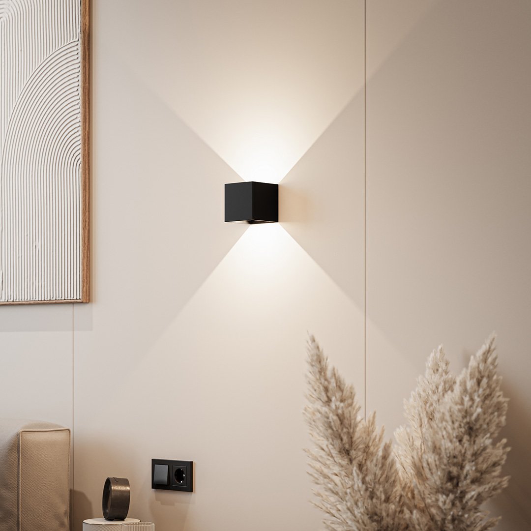 GuardGlow – LED Wall Lamp with Warm Light 0