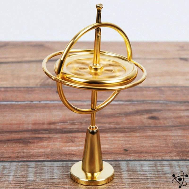 GyroSpin | Scientific Metal Gyroscope for Physics Experiments & STEM Learning 0