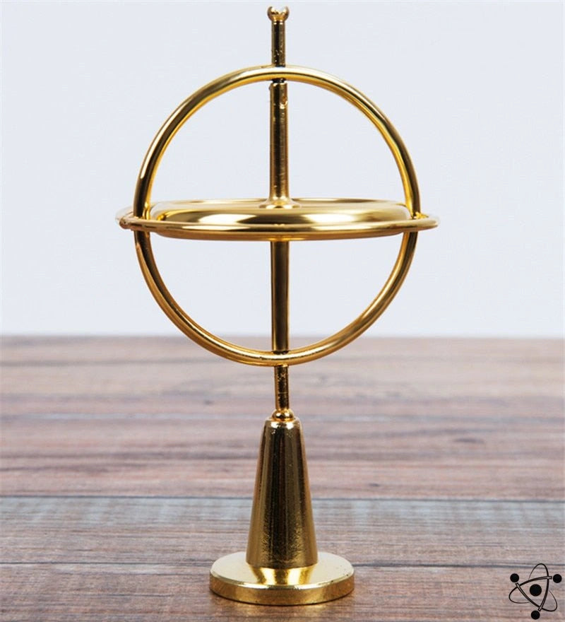 GyroSpin | Scientific Metal Gyroscope for Physics Experiments & STEM Learning 1