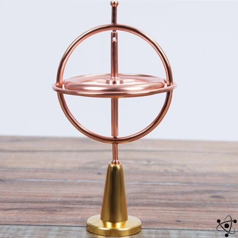 GyroSpin | Scientific Metal Gyroscope for Physics Experiments & STEM Learning 2
